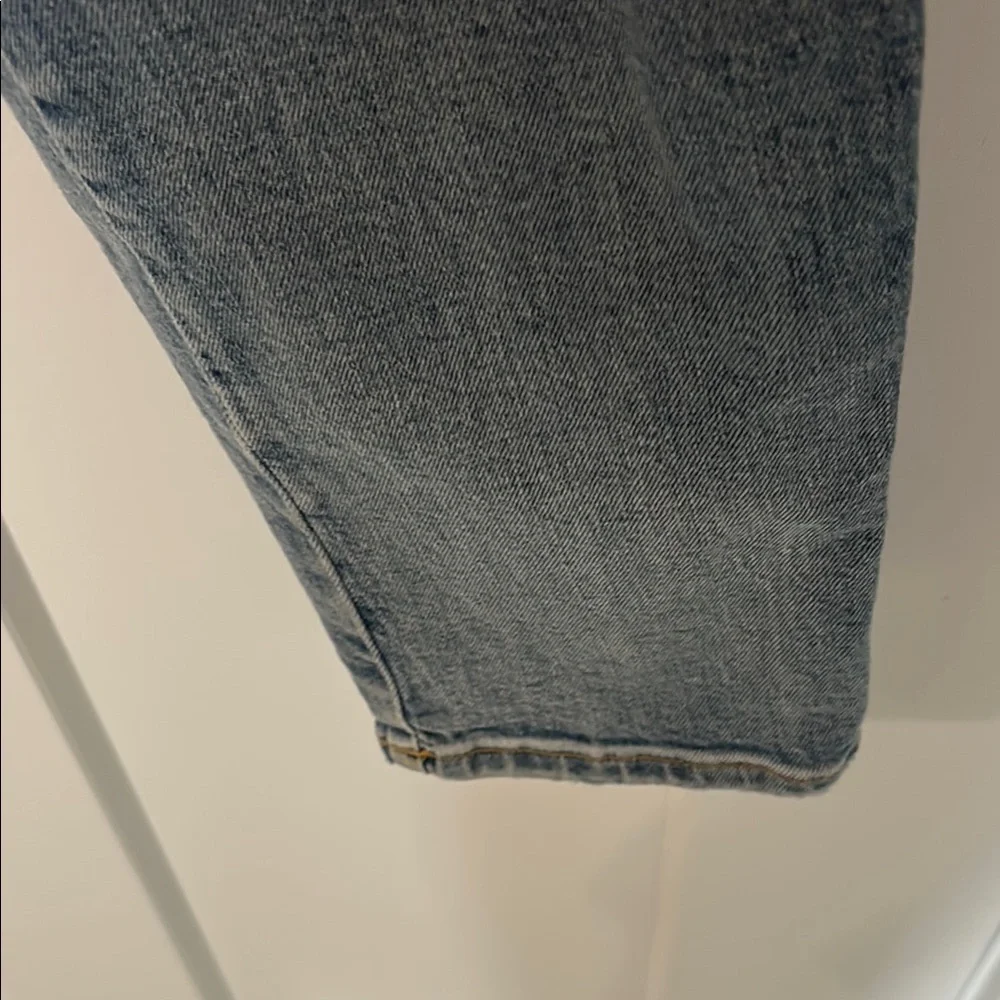 Agolde Women's Straight Leg Jeans - Light Blue - Picture 4 of 9
